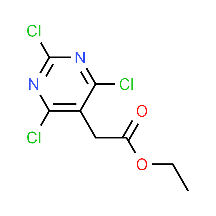 Ethyl 2-(2,4,6-trichloropyrimidin-5-yl)acetate