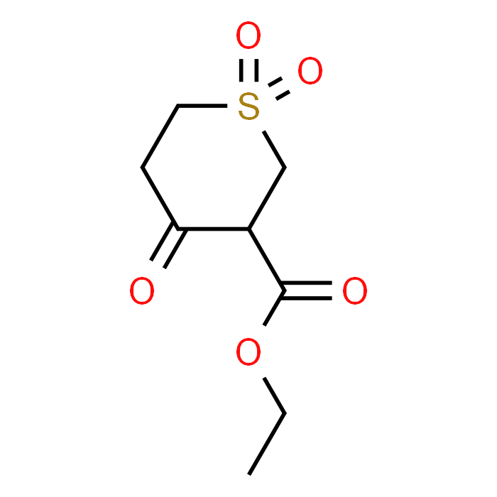 Ethyl 4-oxotetrahydro-2H-thiopyran-3-carboxylate 1,1-dioxide