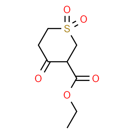 Ethyl 4-oxotetrahydro-2H-thiopyran-3-carboxylate 1,1-dioxide