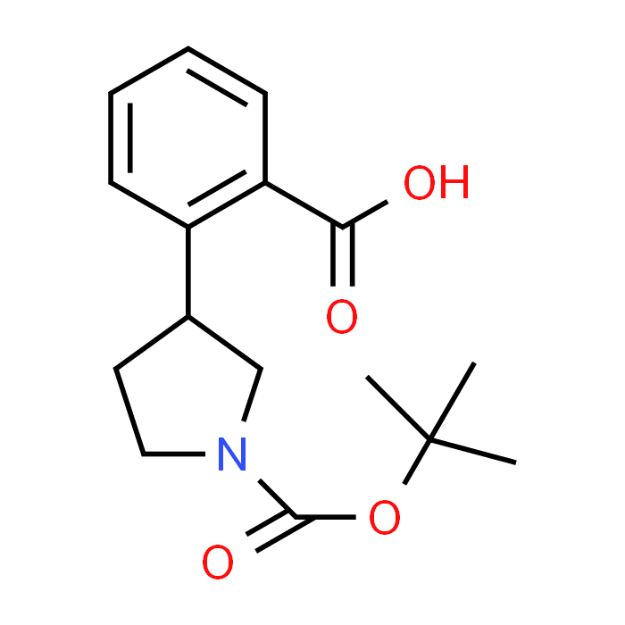 2-(1-(tert-butoxycarbonyl)pyrrolidin-3-yl)benzoic acid