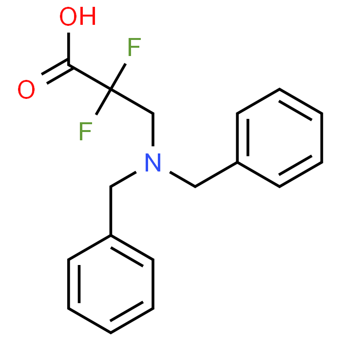 3-(Dibenzylamino)-2,2-difluoropropanoic acid