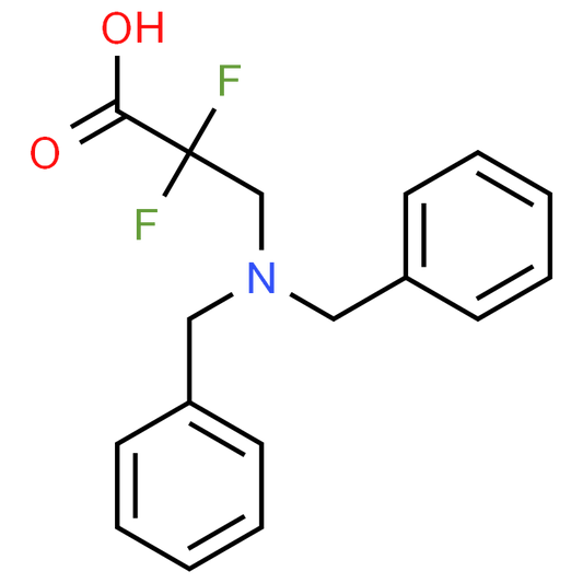 3-(Dibenzylamino)-2,2-difluoropropanoic acid