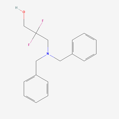 3-(Dibenzylamino)-2,2-difluoropropan-1-ol