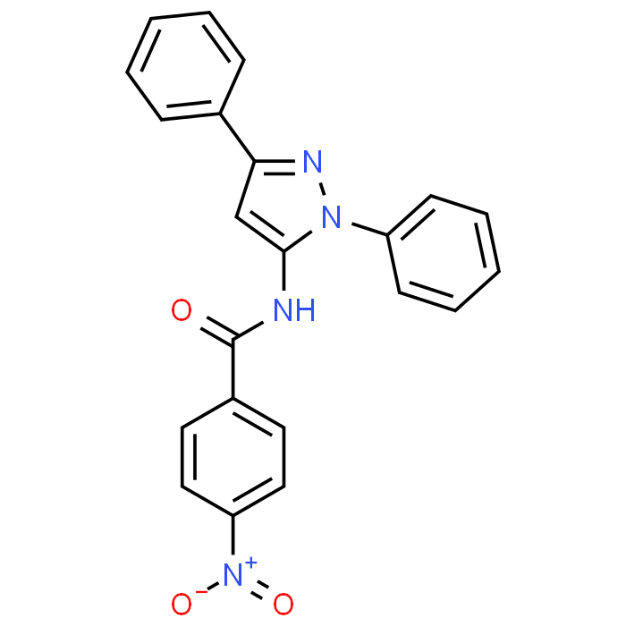 N-(1,3-Diphenyl-1H-pyrazol-5-yl)-4-nitrobenzamide