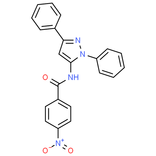 N-(1,3-Diphenyl-1H-pyrazol-5-yl)-4-nitrobenzamide