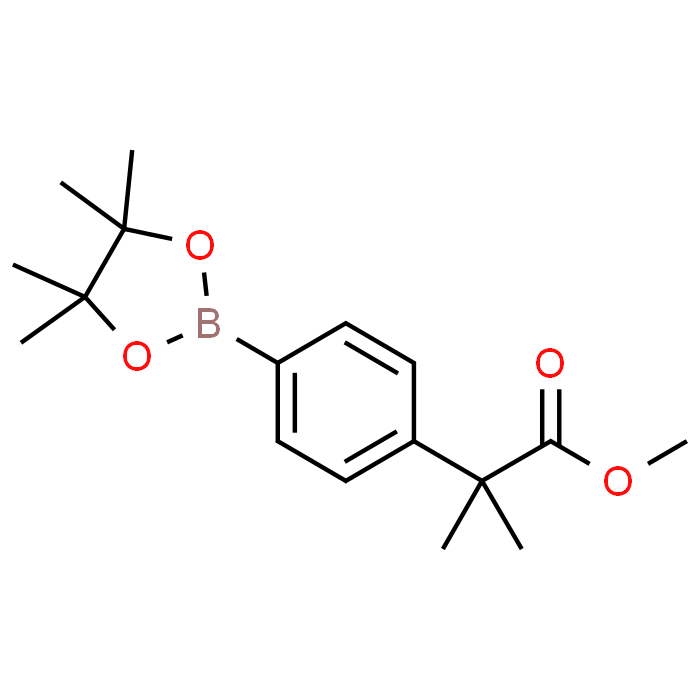 Methyl 2-methyl-2-(4-(4,4,5,5-tetramethyl-1,3,2-dioxaborolan-2-yl)phenyl)propanoate