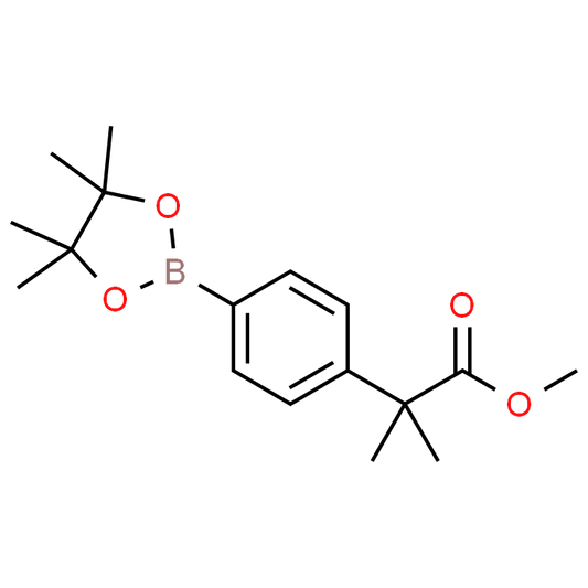 Methyl 2-methyl-2-(4-(4,4,5,5-tetramethyl-1,3,2-dioxaborolan-2-yl)phenyl)propanoate