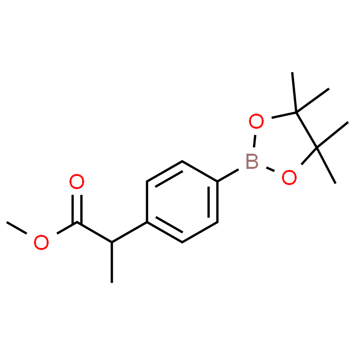 Methyl 2-(4-(4,4,5,5-tetramethyl-1,3,2-dioxaborolan-2-yl)phenyl)propanoate