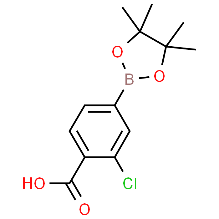 2-Chloro-4-(4,4,5,5-tetramethyl-1,3,2-dioxaborolan-2-yl)benzoic acid