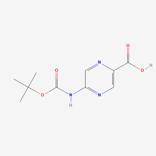 5-((tert-Butoxycarbonyl)amino)pyrazine-2-carboxylic acid