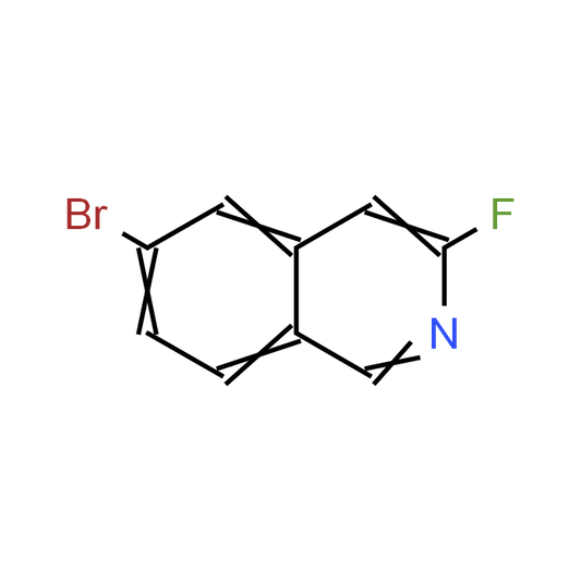 6-Bromo-3-fluoroisoquinoline