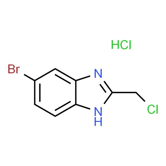 5-Bromo-2-(chloromethyl)-1H-1,3-benzodiazole hydrochloride