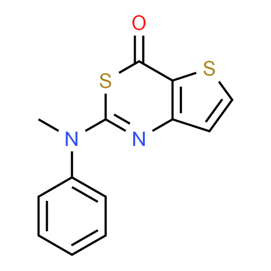 2-(Methyl(phenyl)amino)-4H-thieno[3,2-d][1,3]thiazin-4-one