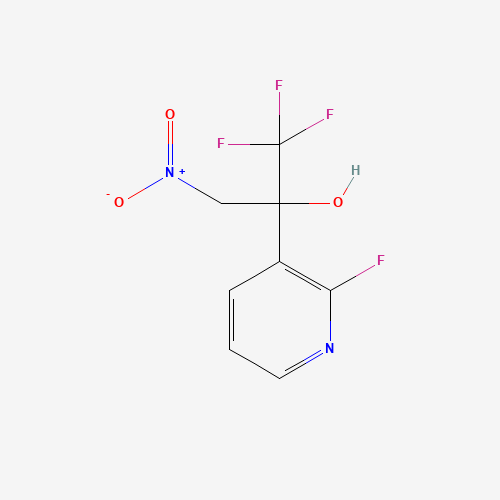 1,1,1-Trifluoro-2-(2-fluoropyridin-3-yl)-3-nitropropan-2-ol