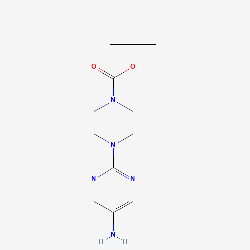 tert-Butyl 4-(5-aminopyrimidin-2-yl)piperazine-1-carboxylate