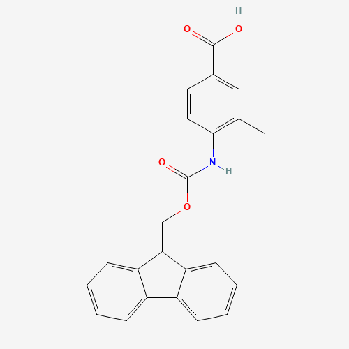 4-((((9H-Fluoren-9-yl)methoxy)carbonyl)amino)-3-methylbenzoic acid