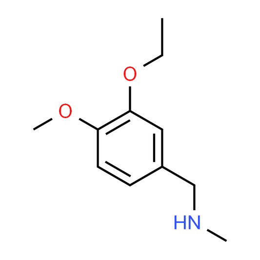 1-(3-Ethoxy-4-methoxyphenyl)-N-methylmethanamine