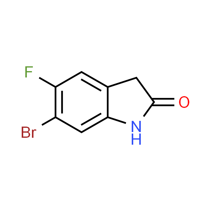 6-Bromo-5-fluoroindolin-2-one