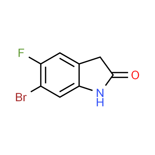 6-Bromo-5-fluoroindolin-2-one