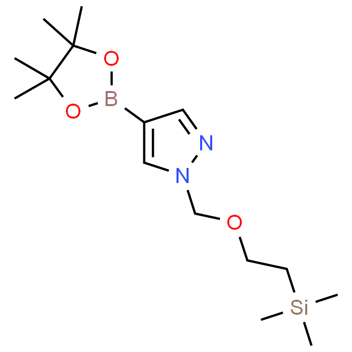 4-(4,4,5,5-Tetramethyl-1,3,2-dioxaborolan-2-yl)-1-((2-(trimethylsilyl)ethoxy)methyl)-1H-pyrazole