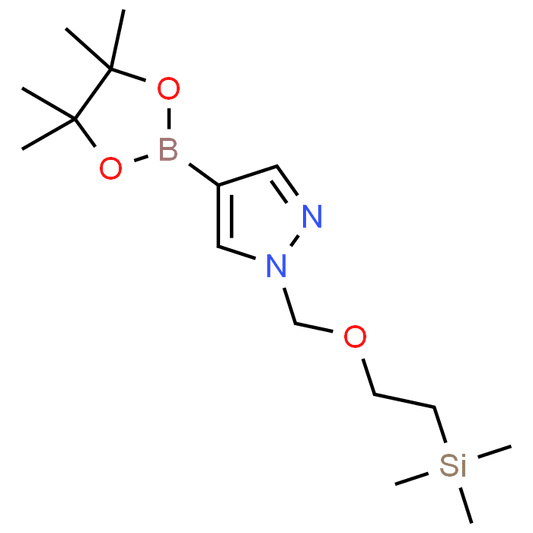 4-(4,4,5,5-Tetramethyl-1,3,2-dioxaborolan-2-yl)-1-((2-(trimethylsilyl)ethoxy)methyl)-1H-pyrazole