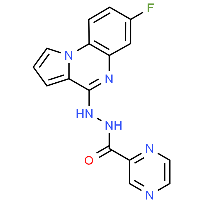 N'-(7-Fluoropyrrolo[1,2-a]quinoxalin-4-yl)pyrazine-2-carbohydrazide