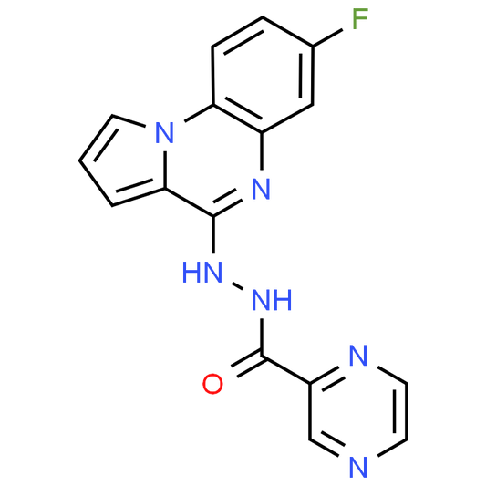 N'-(7-Fluoropyrrolo[1,2-a]quinoxalin-4-yl)pyrazine-2-carbohydrazide