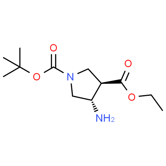 (3R,4S)-1-tert-Butyl 3-ethyl 4-aminopyrrolidine-1,3-dicarboxylate