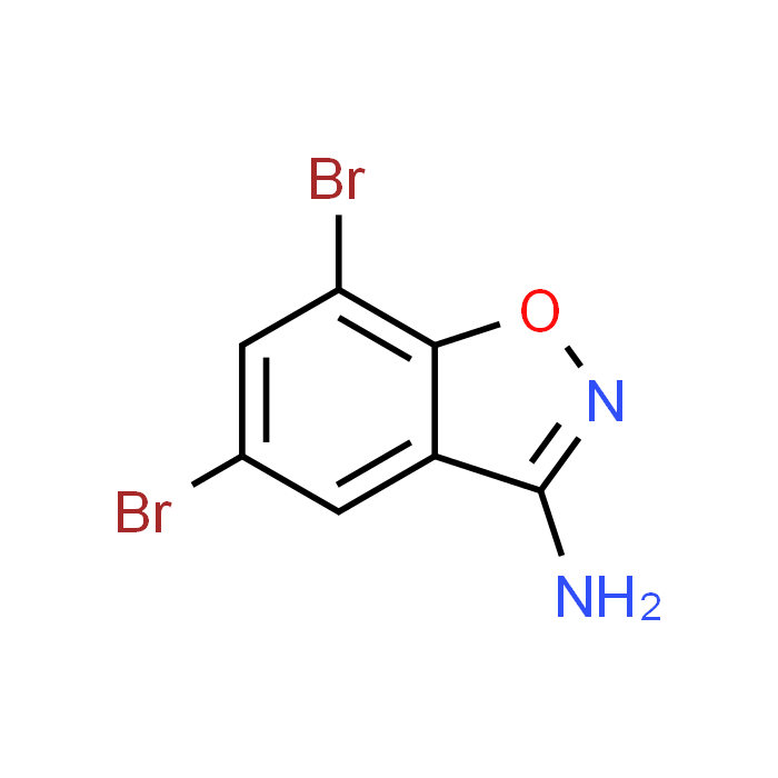 5,7-Dibromobenzo[d]isoxazol-3-amine