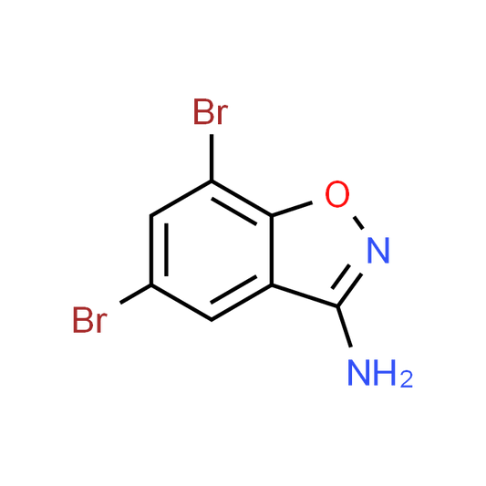 5,7-Dibromobenzo[d]isoxazol-3-amine