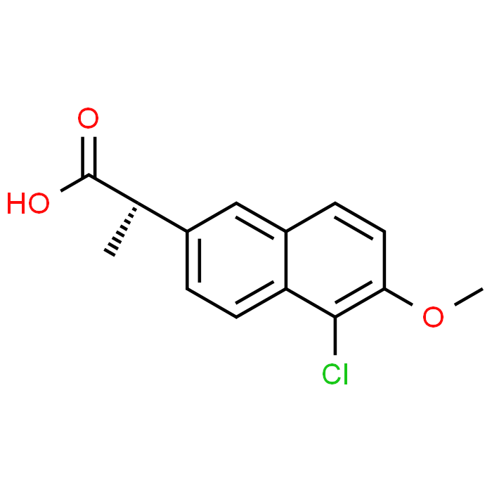 (S)-2-(5-Chloro-6-methoxynaphthalen-2-yl)propanoic acid