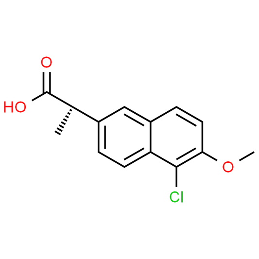 (S)-2-(5-Chloro-6-methoxynaphthalen-2-yl)propanoic acid