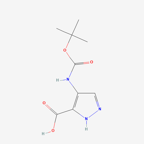 4-((tert-Butoxycarbonyl)amino)-1H-pyrazole-3-carboxylic acid