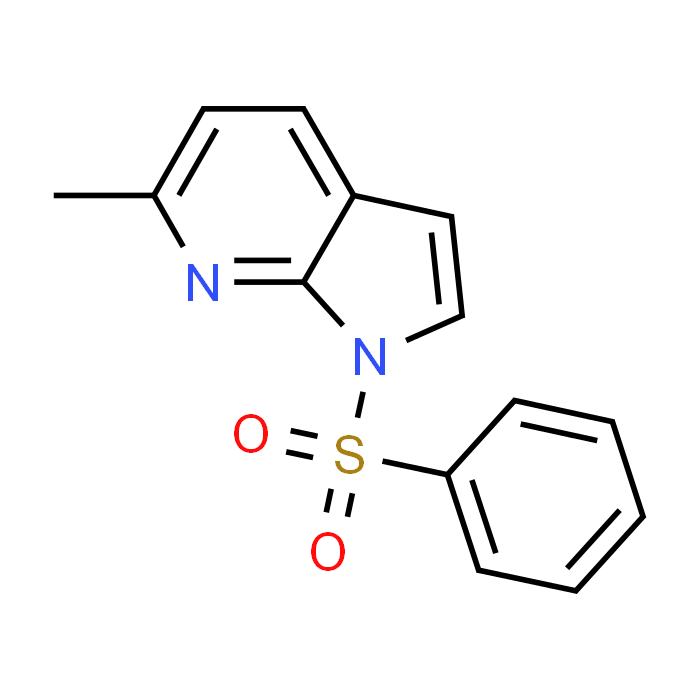 6-Methyl-1-(phenylsulfonyl)-1H-pyrrolo[2,3-b]pyridine