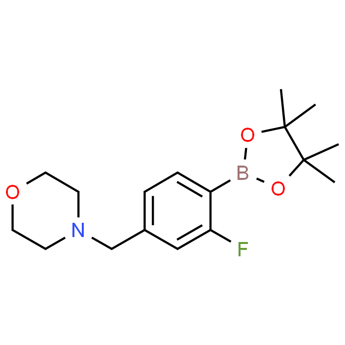 4-(3-Fluoro-4-(4,4,5,5-tetramethyl-1,3,2-dioxaborolan-2-yl)benzyl)morpholine