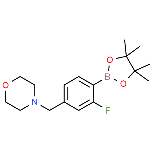 4-(3-Fluoro-4-(4,4,5,5-tetramethyl-1,3,2-dioxaborolan-2-yl)benzyl)morpholine