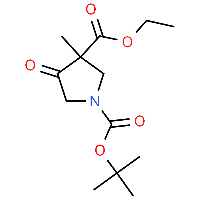 1-tert-Butyl 3-ethyl 3-methyl-4-oxopyrrolidine-1,3-dicarboxylate