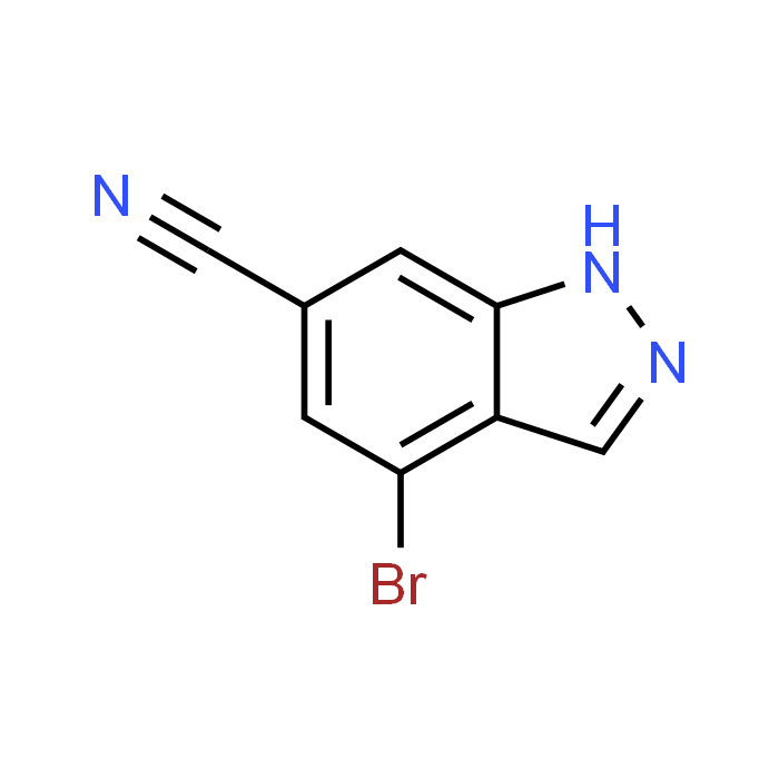 4-Bromo-1H-indazole-6-carbonitrile