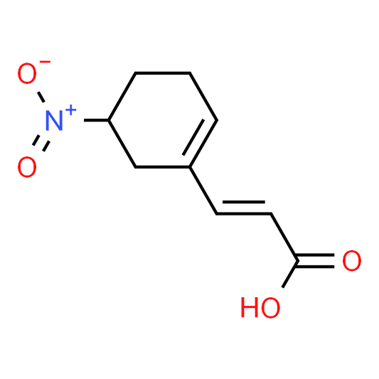 (E)-3-(5-Nitrocyclohex-1-en-1-yl)acrylic acid