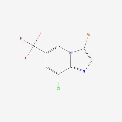 3-Bromo-8-chloro-6-(trifluoromethyl)imidazo[1,2-a]pyridine