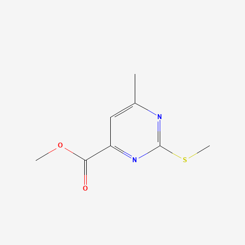 Methyl 6-methyl-2-(methylthio)pyrimidine-4-carboxylate