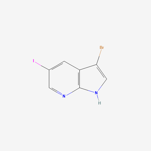 3-Bromo-5-iodo-1H-pyrrolo[2,3-b]pyridine