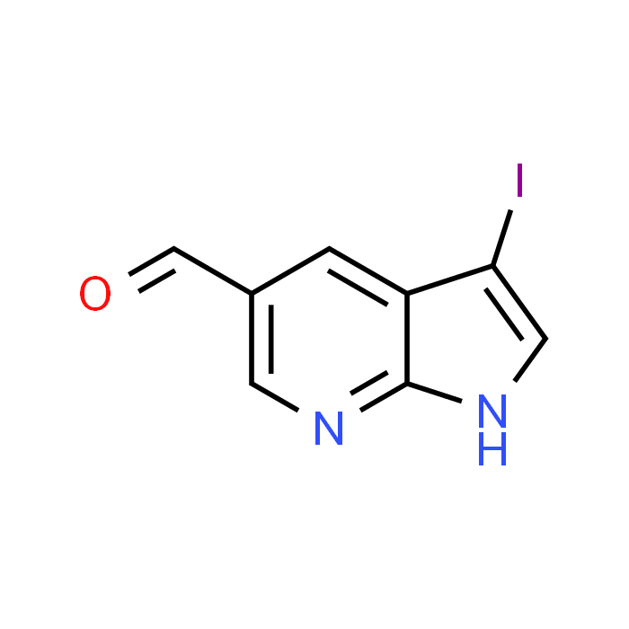 3-Iodo-1H-pyrrolo[2,3-b]pyridine-5-carbaldehyde