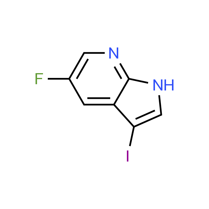 5-Fluoro-3-iodo-1H-pyrrolo[2,3-b]pyridine