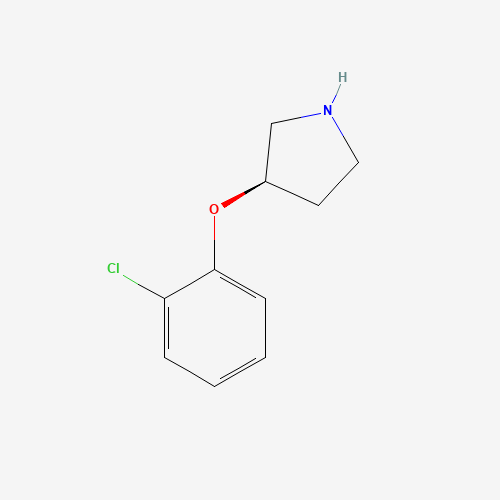 (3R)-3-(2-Chlorophenoxy)pyrrolidine
