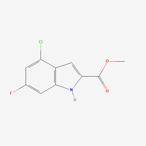 Methyl 4-chloro-6-fluoro-1H-indole-2-carboxylate - Achmem