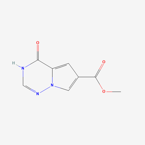 Methyl 4-oxo-3,4-dihydropyrrolo[2,1-f][1,2,4]triazine-6-carboxylate