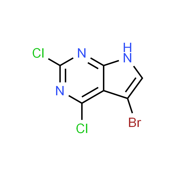 5-Bromo-2,4-dichloro-7H-pyrrolo[2,3-d]pyrimidine