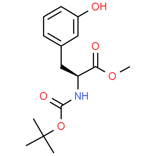 (S)-2-(boc-amino)-3-(3-hydroxyphenyl)propionic acid methyl ester