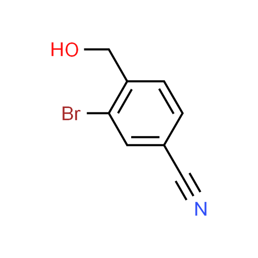 3-Bromo-4-(hydroxymethyl)benzonitrile